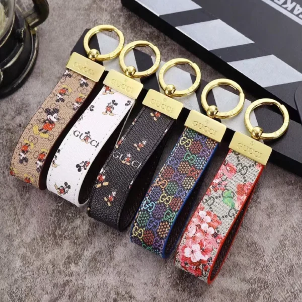 Leather Gucci Key Holders