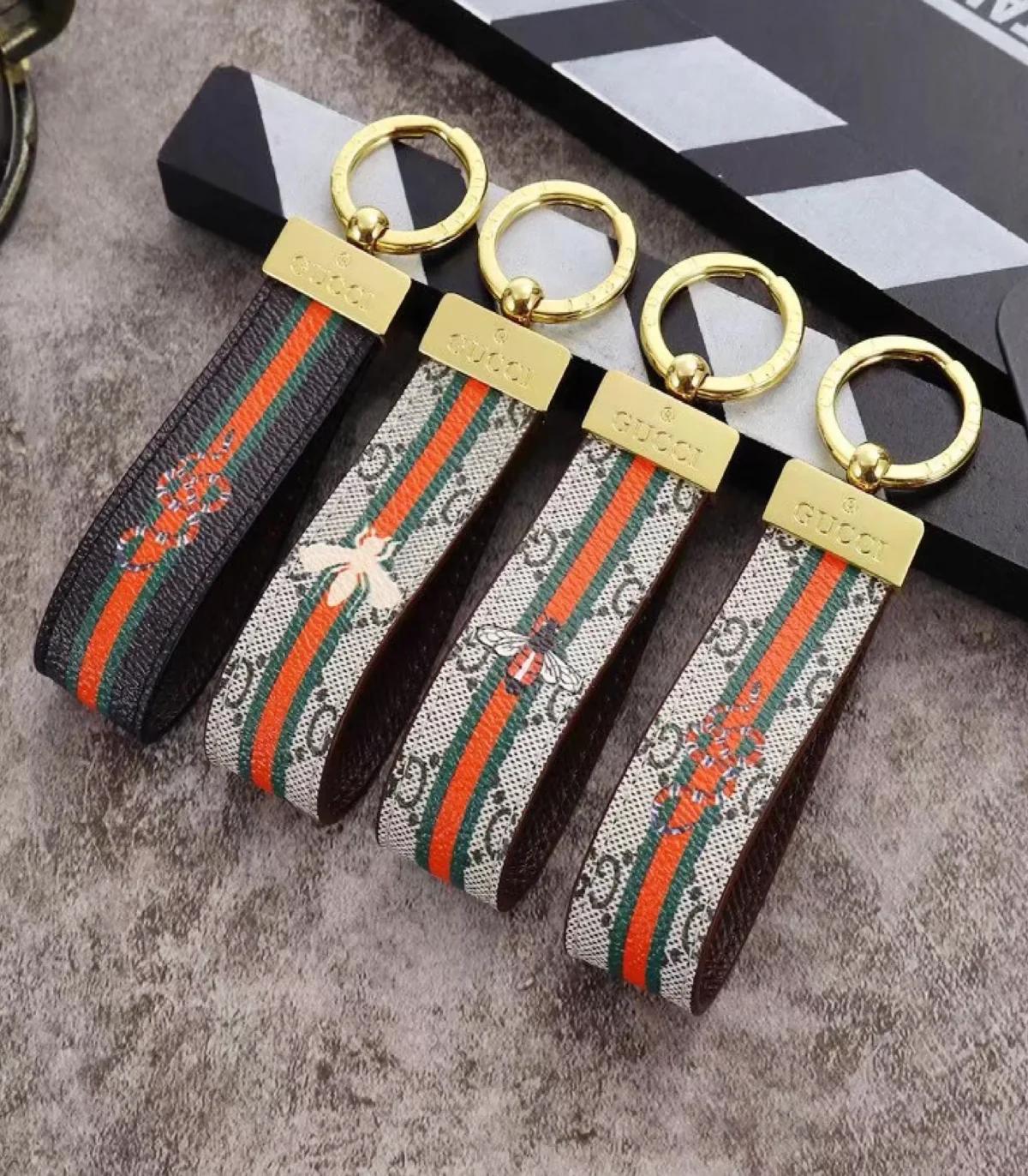 Gucci Leather Keychain