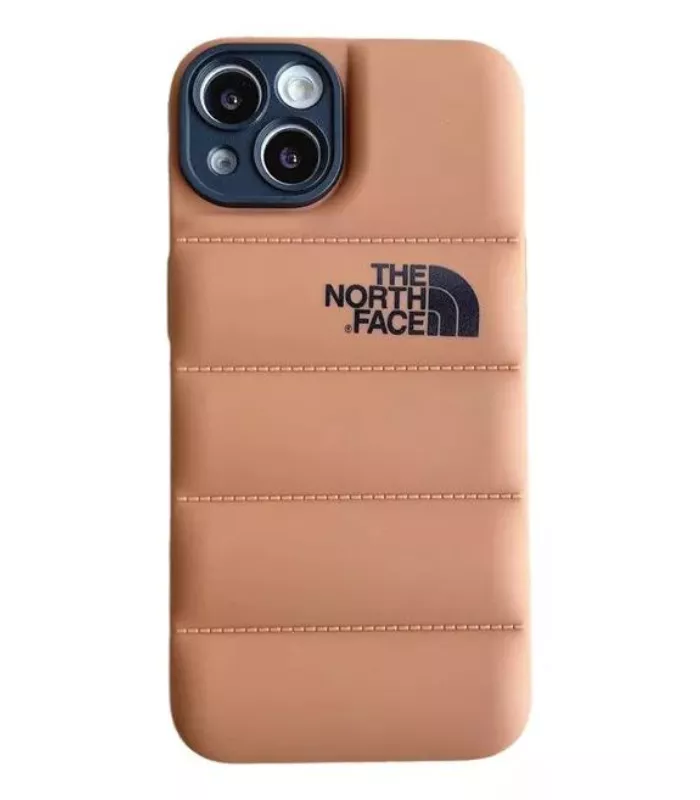 The North Face Puffer Case Brown