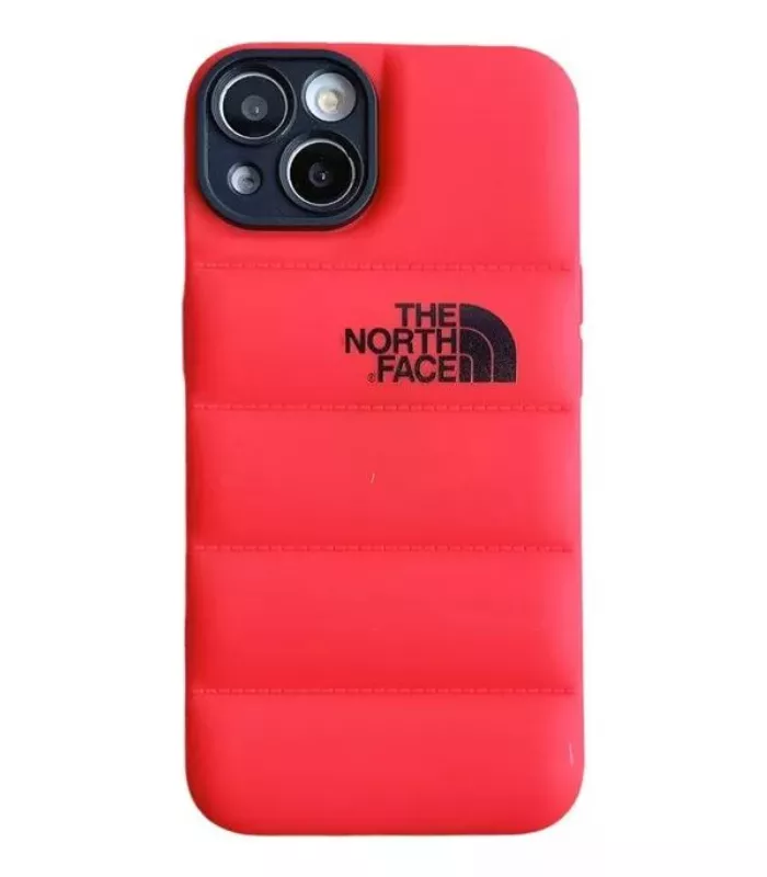 The North Face Puffer Case Red