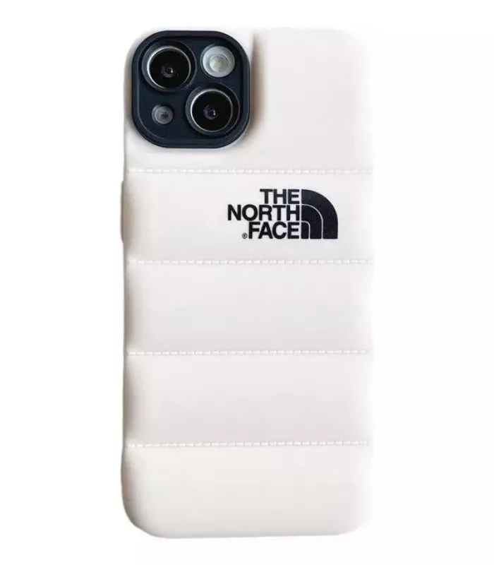 The North Face Puffer Case White