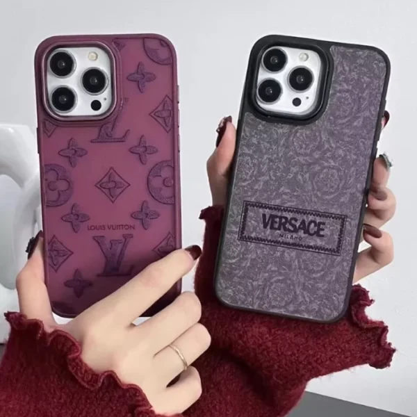 Louis Vuitton & Versace TPU iPhone Cases